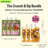 Crunch & Sip Discovery Bundle - 6 Pack + Straw