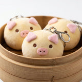 LILY THE PIGGY BAO KEYCHAIN - Lypid Kitchen
