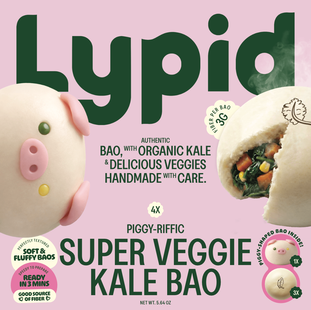 Super Veggie Kale Bao - Lypid Kitchen