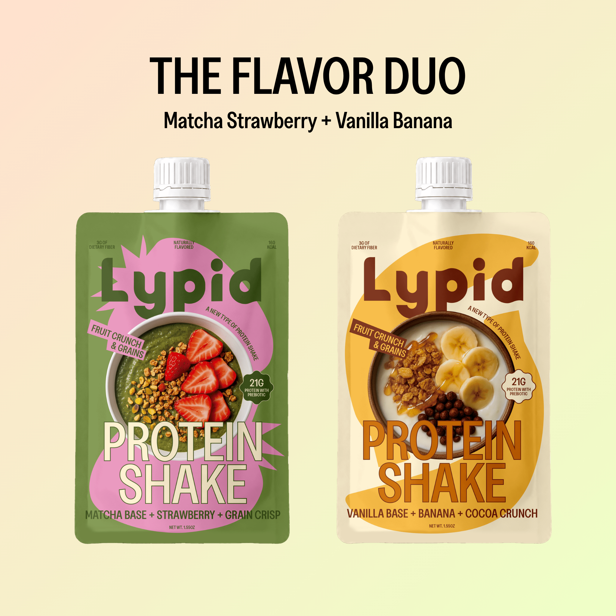THE FLAVOR DUO ✦ MATCHA & VANILLA - Lypid Kitchen